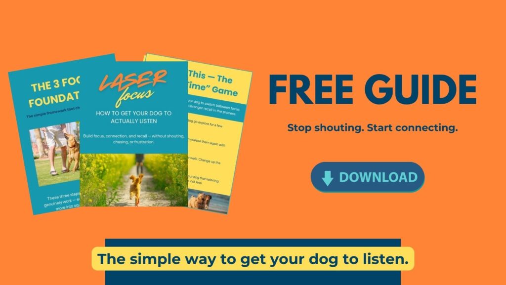 free guide download the simple way to get your dog to listen